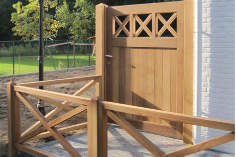 houten hekken en hekwerk hek hout belgo garant