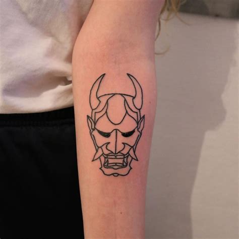 oni mask tattoos origins meanings tattoo artists