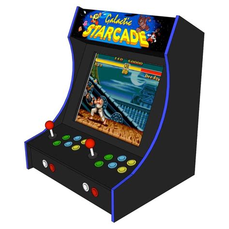 player bartop arcade machine powered  pi  steps