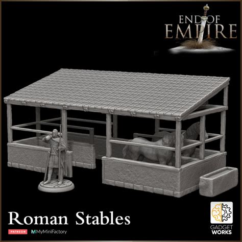 roman stables  horse   empire da gadgetworks