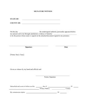 notary official    printable legal form  legally