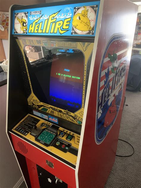 rare original  nintendo helifire arcade game   restored