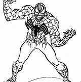 Kidsworksheetfun Spiderman Venom sketch template