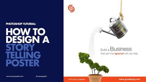 design  story telling poster fast youtube