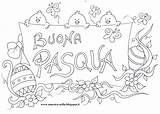 Pasqua Auguri Buona Maestra Biglietti Colori Pasquali Infanzia Scritto sketch template