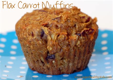 flax carrot apple muffin recipe healthy ideas  kids