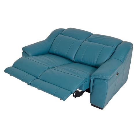 perfect blue reclining sofa designs   living space sofa design blue reclining sofa