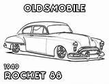 Coloring Pages Car Muscle Cars American Brawny Drawings Print Chevy Da Old Decals Bold Visit sketch template