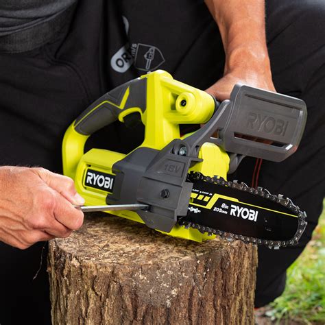 Ryobi One Hp 18v Brushless Battery Compact Pruning Mini Chainsaw With
