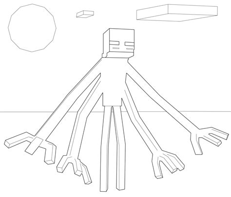printable minecraft coloring page coloring home
