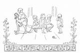 Victorian Coloring Printable Children Playing Century Toys They 19th Kind Had Clipartqueen sketch template