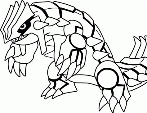 pokemon groudon coloring pages coloring home