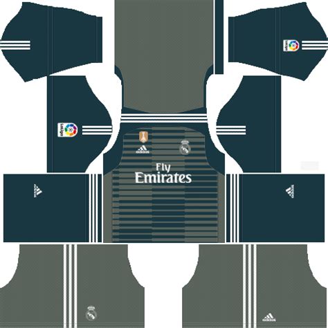 real madrid goalkeeper  kit   dream league soccer kits