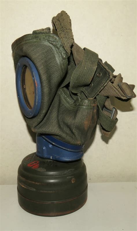 german gas mask gasmaske    mid war canister