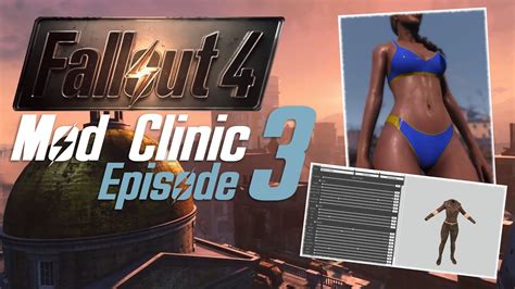 fallout  mod clinic  bodyslide cbbe youtube