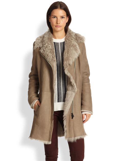 lamb shearling coat womens coat nj