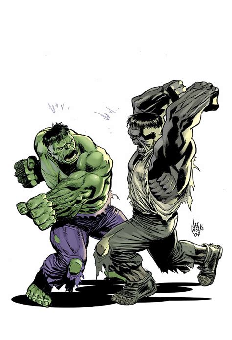 Image Grey Hulk Vs Hulk  Hulk Wiki Fandom Powered