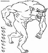 Werewolf Werewolves Kizi sketch template