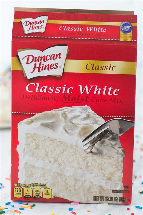 doctored  white cake mix   year