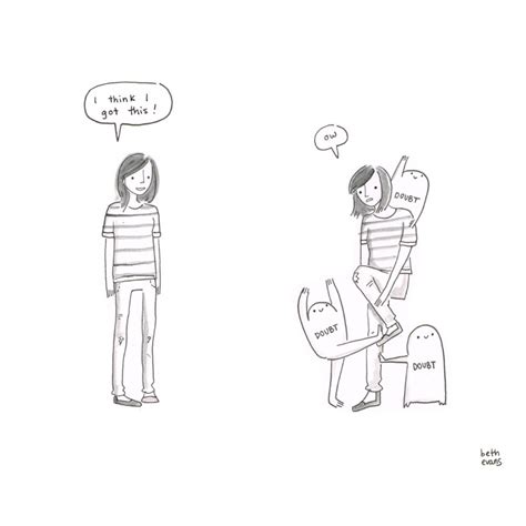these illustrations perfectly sum up what it s like to have anxiety