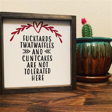 inappropriate humor  wood sign etsy