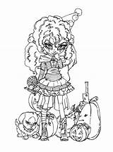 Dragonne Jadedragonne Unicorn Coloriages Colouring Lineart Pullip sketch template