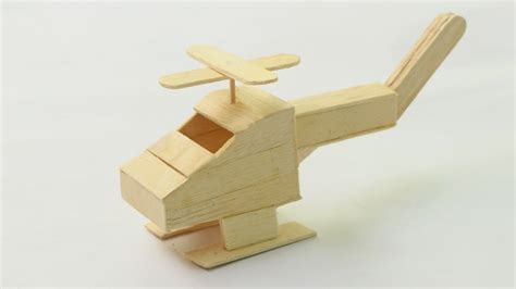 helicopter  popsicle stick home decor aircraft youtube