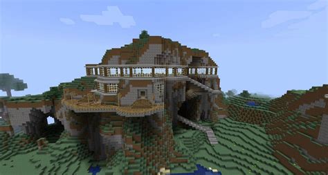 minecraft house designs  mountains