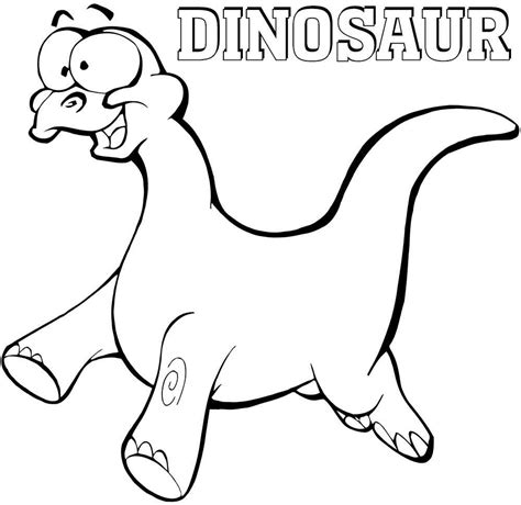 crazy happy dinosaur coloring page  printable coloring pages