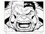 Hulk Coloringhome Zombies Colorings Superheroes Getcolorings Search sketch template