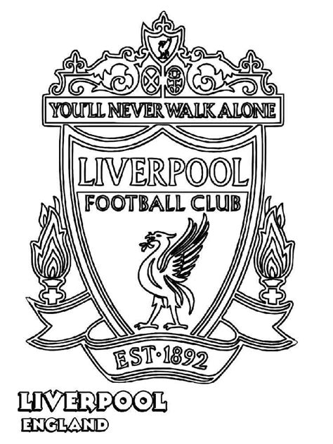 soccer logos coloring pages