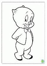 Coloring Pages Pig Porky Dinokids Printable sketch template