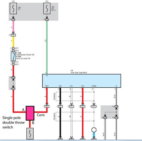 toyota tacoma backup camera wiring diagram