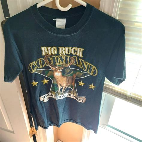 Very Nice Vintage Big Buck Command T Shirt Gem