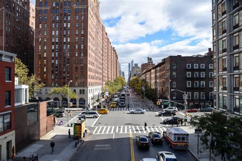 manhattan  york city nyc editorial photo image  intersection