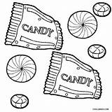 Candy Coloring Pages Printable Kids sketch template