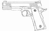 Glock Brownell Revolver Crayons sketch template