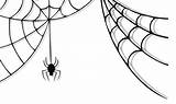 Clipart Cobweb Web Cliparts Library Spider Halloween sketch template