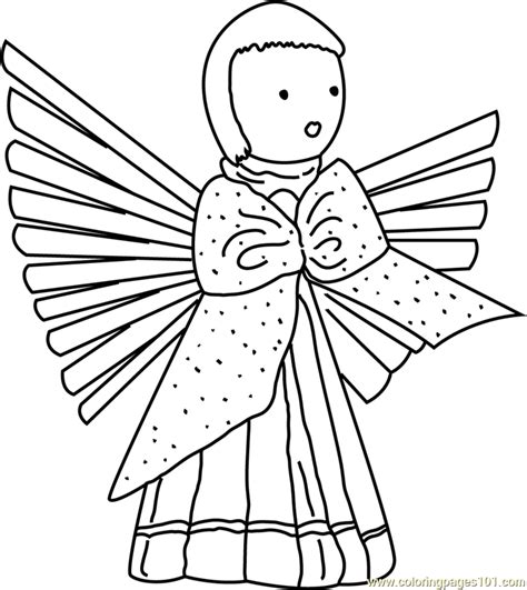 christmas angel coloring page  christmas angels coloring pages