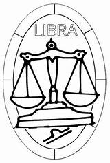 Zodiac Libra sketch template