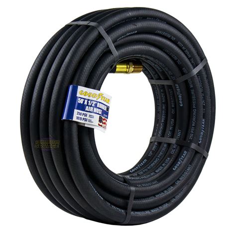 goodyear  ft    rubber air hose  psi air compressor hose