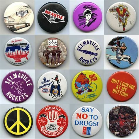 80 s pins i remember when it was cool to have these