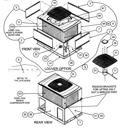 carrier package unit parts model du sears partsdirect