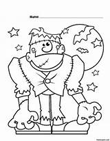 Frankenstein Coloring Halloween Pages Monster Printabel Kids Bride Print Scary Adults Printable Cute Color Coloriage Body Google Getcolorings Dessin Template sketch template
