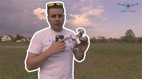 dji ryze tello repuelesi modok drone hungary dron teszt youtube