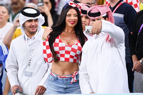 ivana knoll world cup fame   croatia turns heads