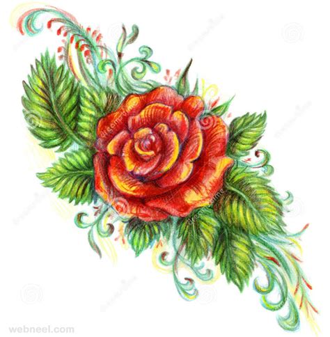 flower drawing