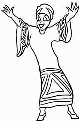 Pages African Coloring Kwanzaa Dance Kids Dancing Colouring Traditional Template Principles Masks December Holiday Happy Anycoloring sketch template