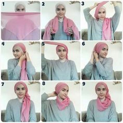 tutorial hijab pashmina simple  sehari hari