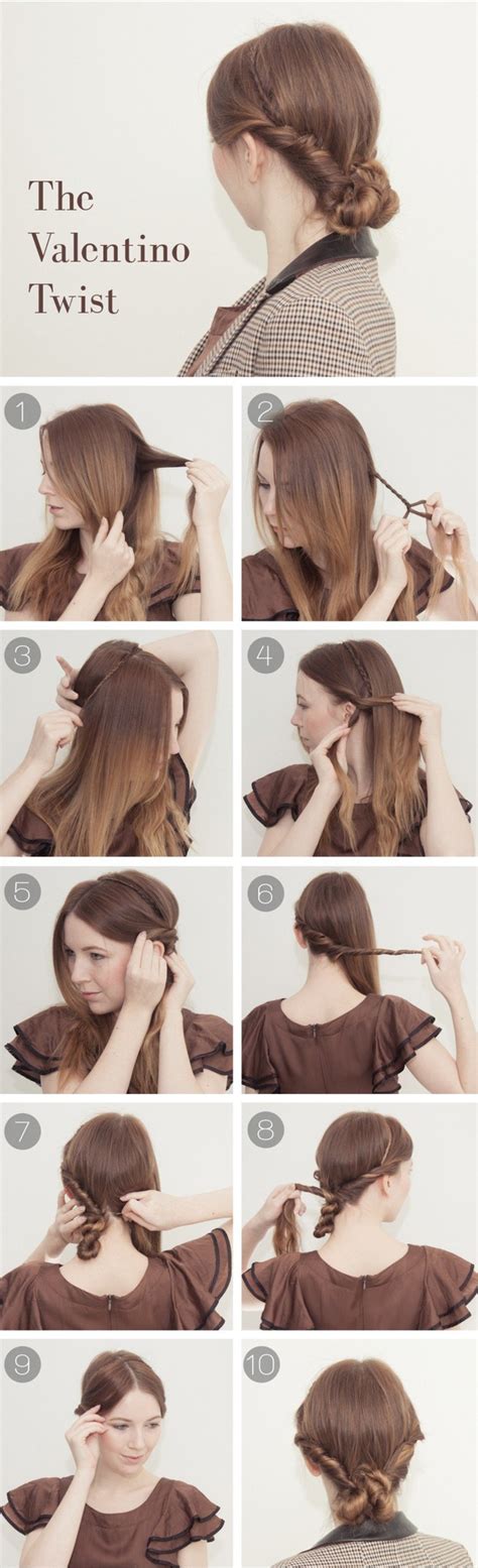 step  step hair tutorials